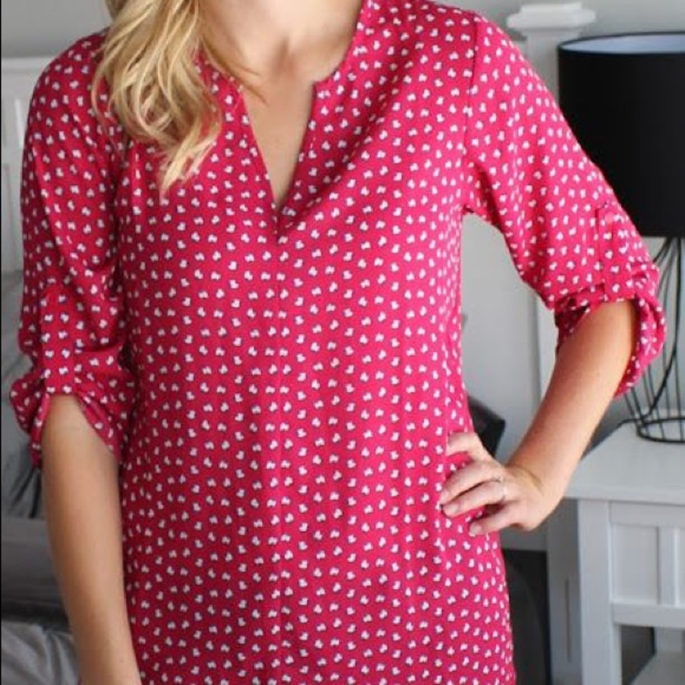 19 Cooper Clemency split neck tunic